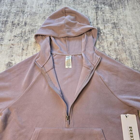 RBX Hoodie Womens Small Half Zip Pullover Lightweight Athletic Athleisure Lounge - Picture 5 of 11